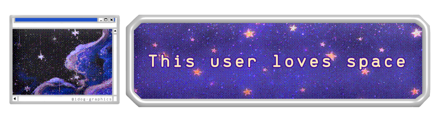 This user loves space